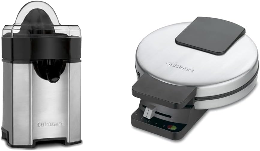 Cuisinart CCJ-500P1 Pulp Control Citrus Juicer, 1, Black/Stainless