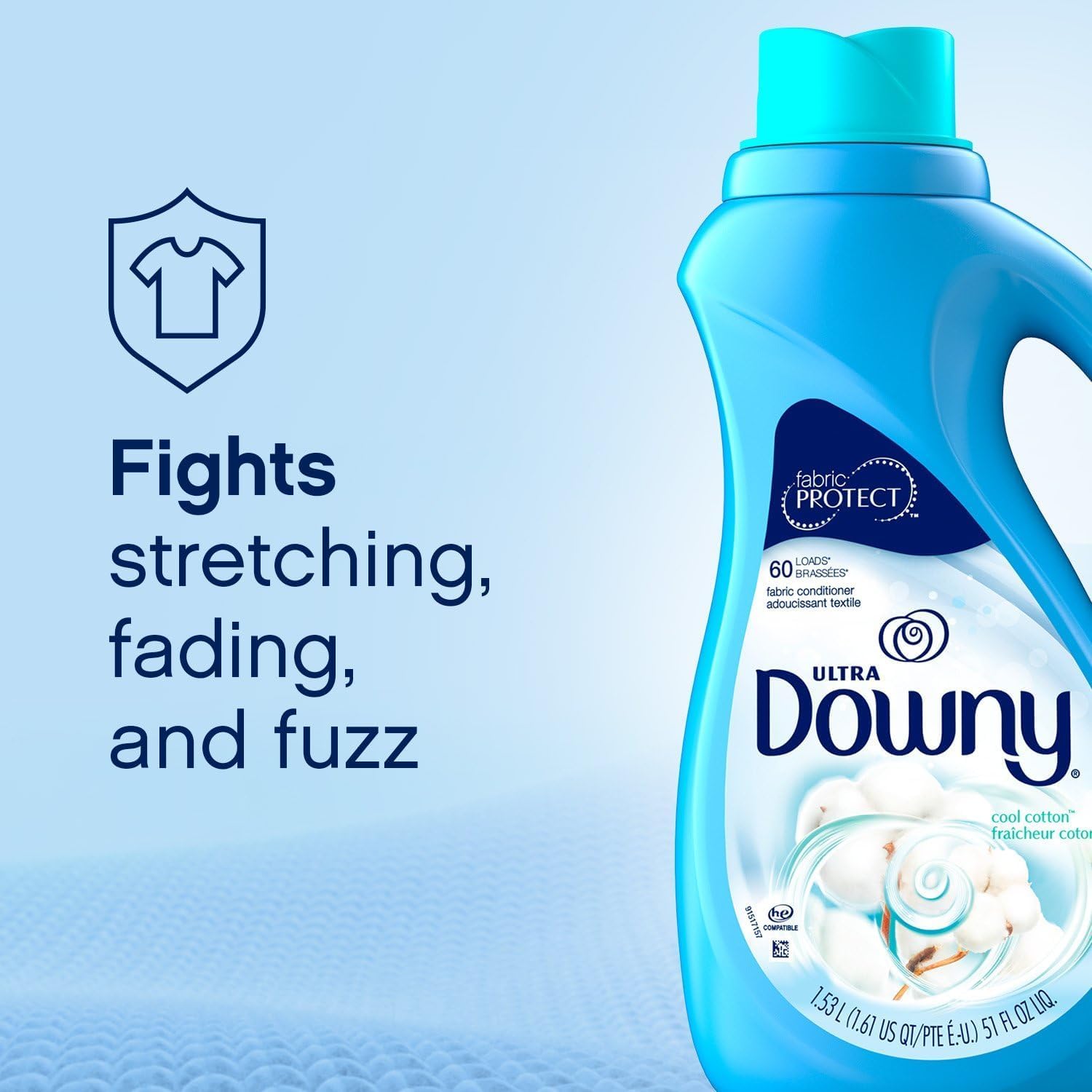 Downy Ultra Laundry Fabric Softener Liquid, April Fresh Scent, 168 Total Loads (Pack of 3)