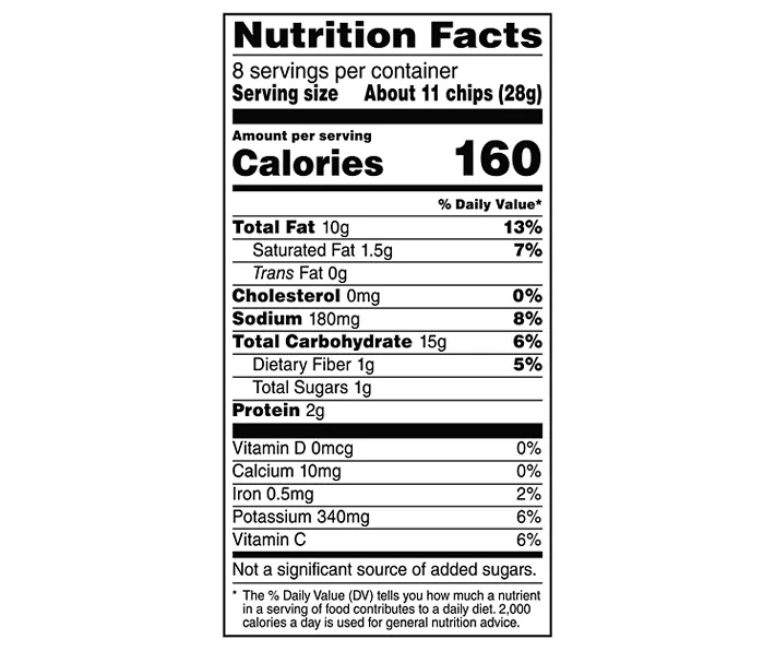 Ruffles Potato Chips Cheddar & Sour Cream Flavored 8 Oz