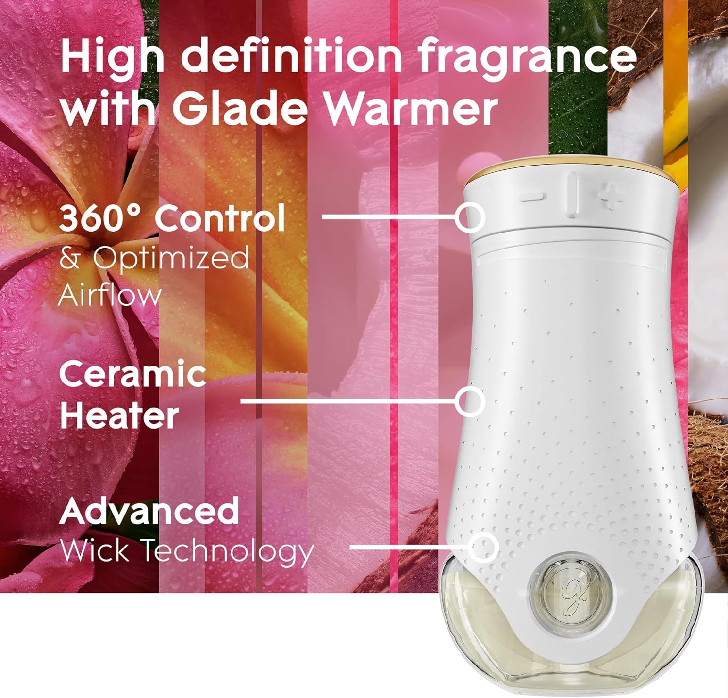 Glade PlugIns Refills Air Freshener, Scented and Essential Oils for Home and Bathroom, Apple Cinnamon, 3.35 Fl Oz, 5 Count