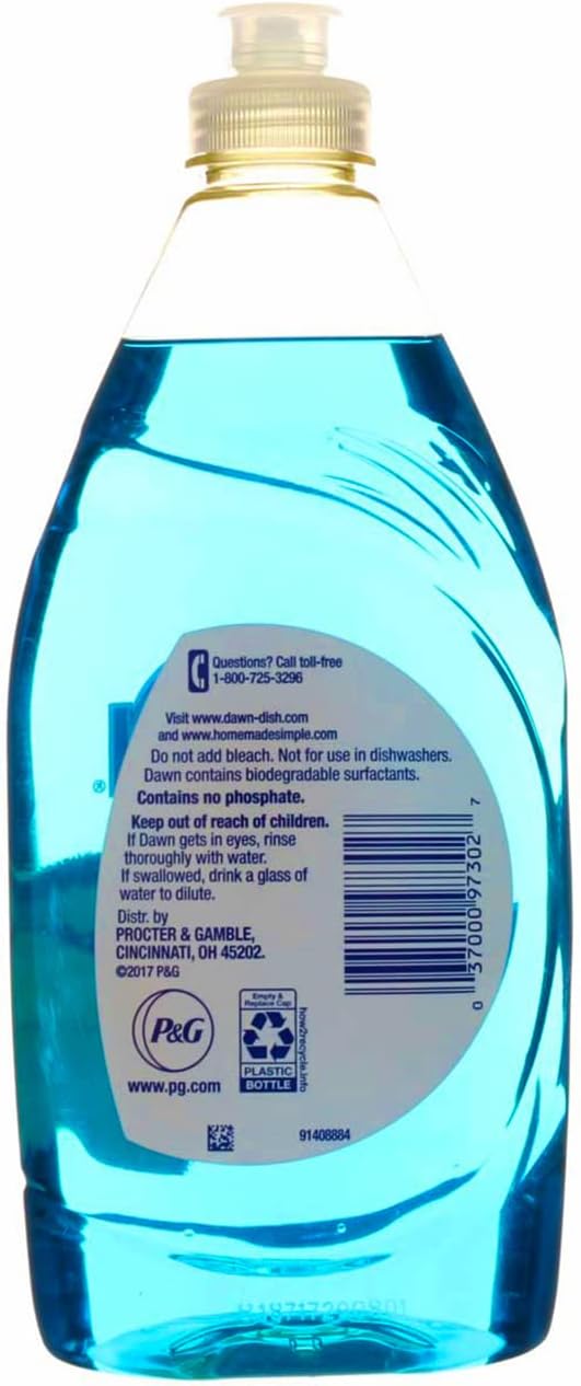 Dawn Dish Soap Ultra Dishwashing Liquid, Dish Soap Refill, Original Scent, 56 Fl Oz (Pack of 2)