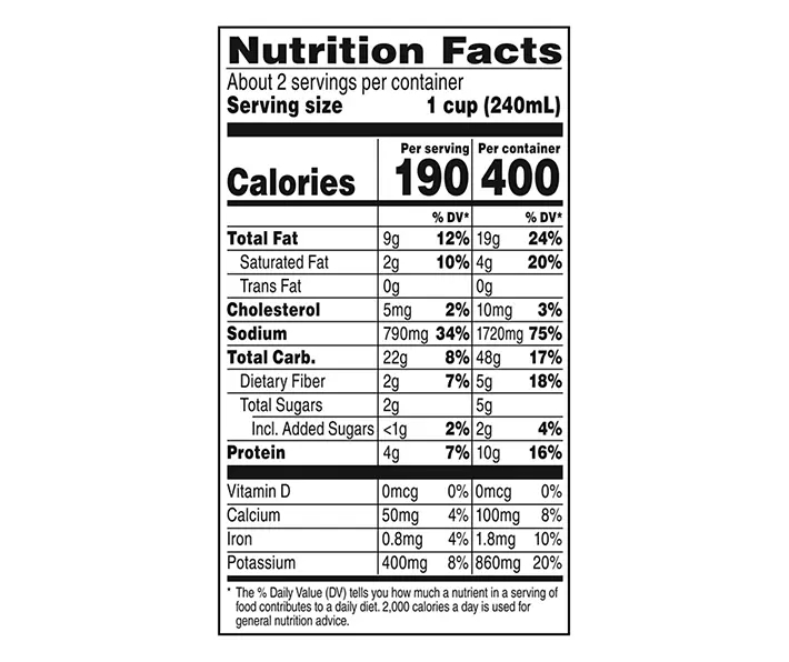Campbell’s Chunky Soup, Baked Potato with Cheddar and Bacon Bits Soup, 18.8 Oz Can