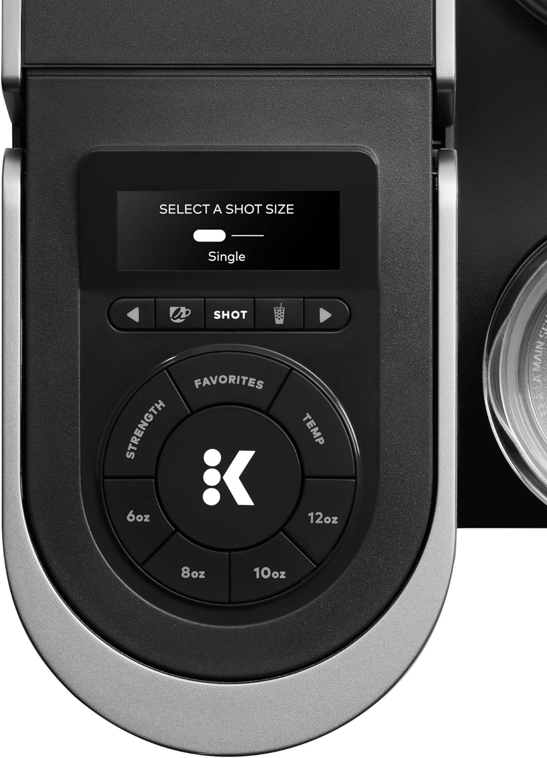 Keurig K-Cafe K-Duo Single Serve Coffee, Latte and Cappuccino Maker, 32 K-Cup Pods, Dark Charcoal