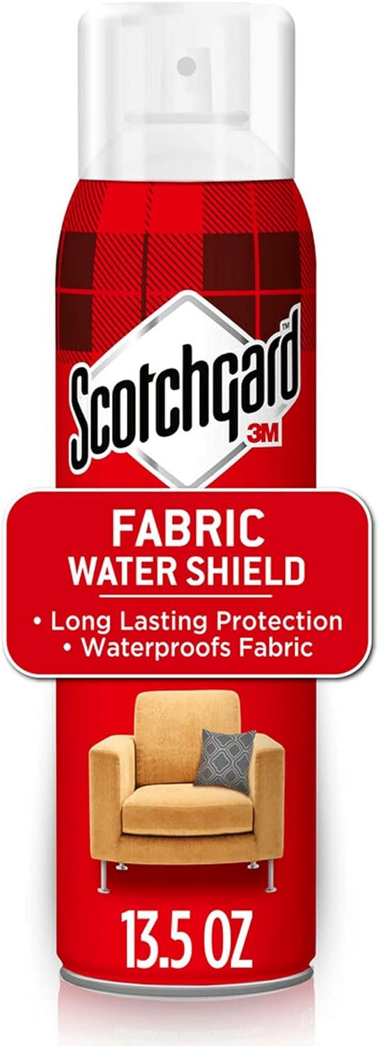 Scotchgard Fabric Water Shield, Water Repellent Spray for Spring and Summer Clothing and Household Upholstery Items, Long-Lasting Protection for Seasonal Fabric, Two 10 Oz Cans (Pack of 2)