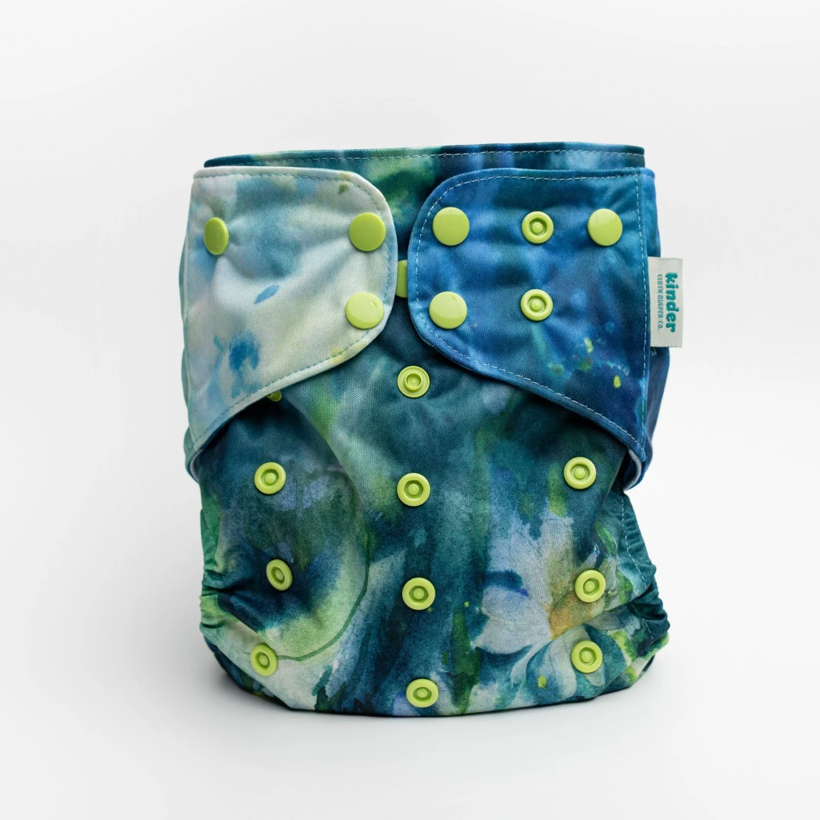 Kinder Cloth Diaper Co. Patterned Pocket Cloth Diaper with Athletic Wicking Jersey