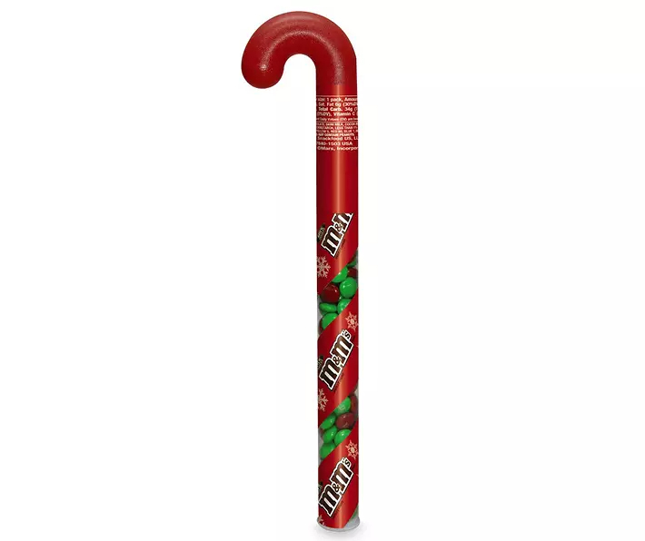 Holiday Milk Chocolate Candy in Candy Cane, 3 Oz.