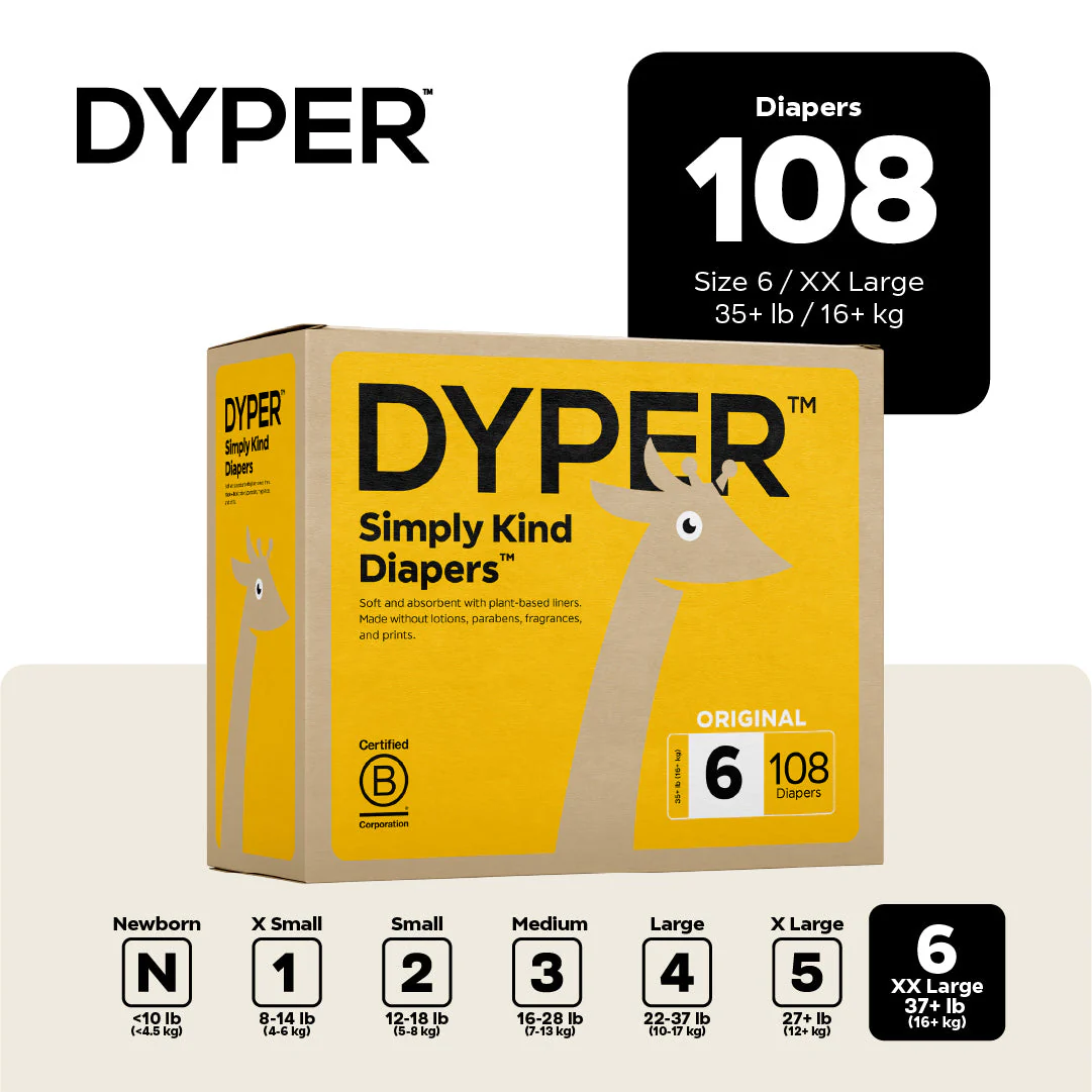 DYPER Diapers Monthly Box