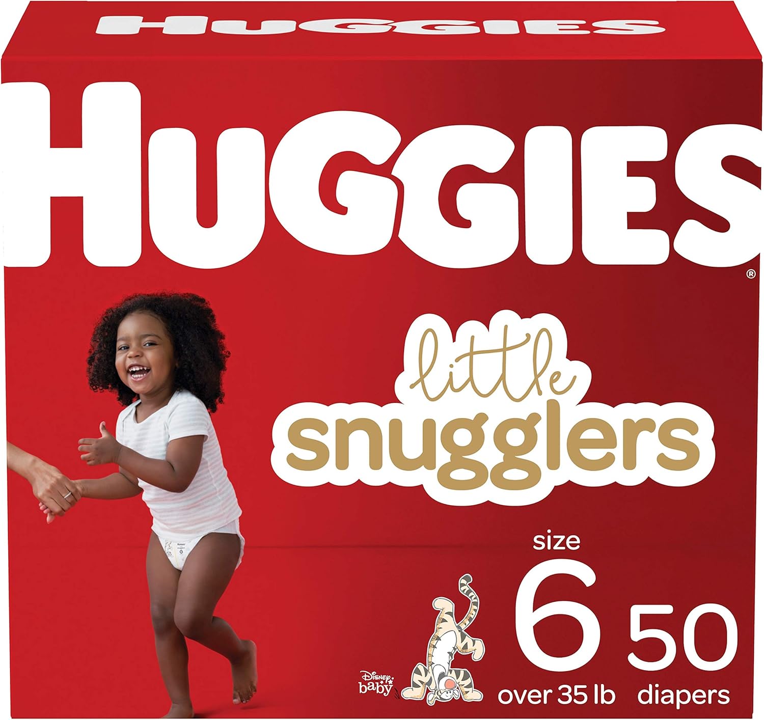 Huggies Size 1 Diapers, Little Snugglers Diapers, Size 1 (8-14 lbs), 198 Ct (6 packs of 33)