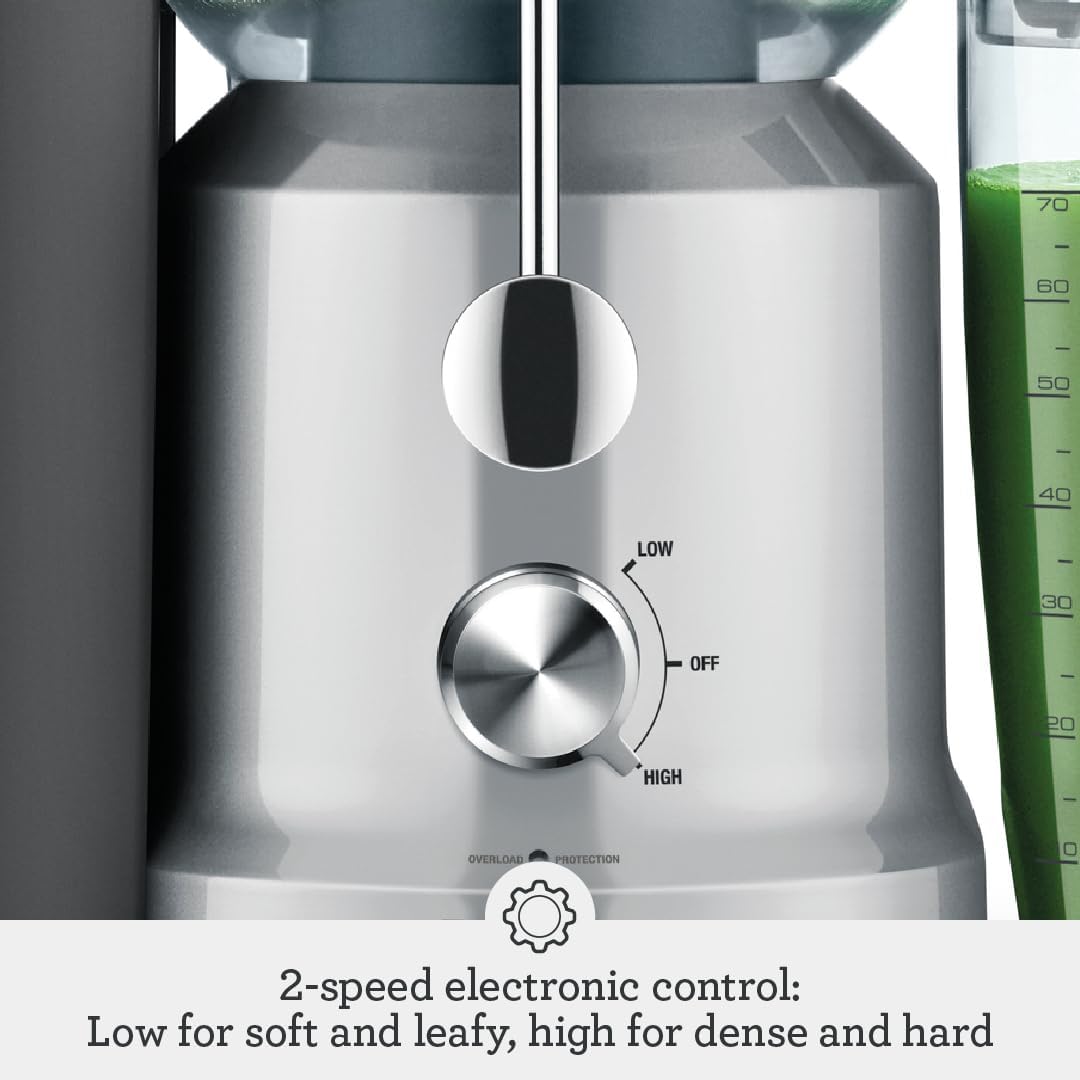 Breville BJE430SIL Juicer, One Size, Silver