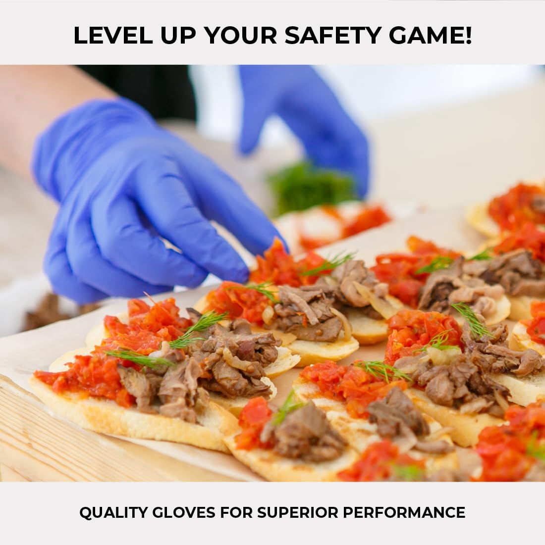 ForPro Professional Collection Disposable Nitrile Gloves, Chemical Resistant, Powder-Free, Latex-Free, Non-Sterile, Food Safe, 4 Mil, Black, Large, 100-Count