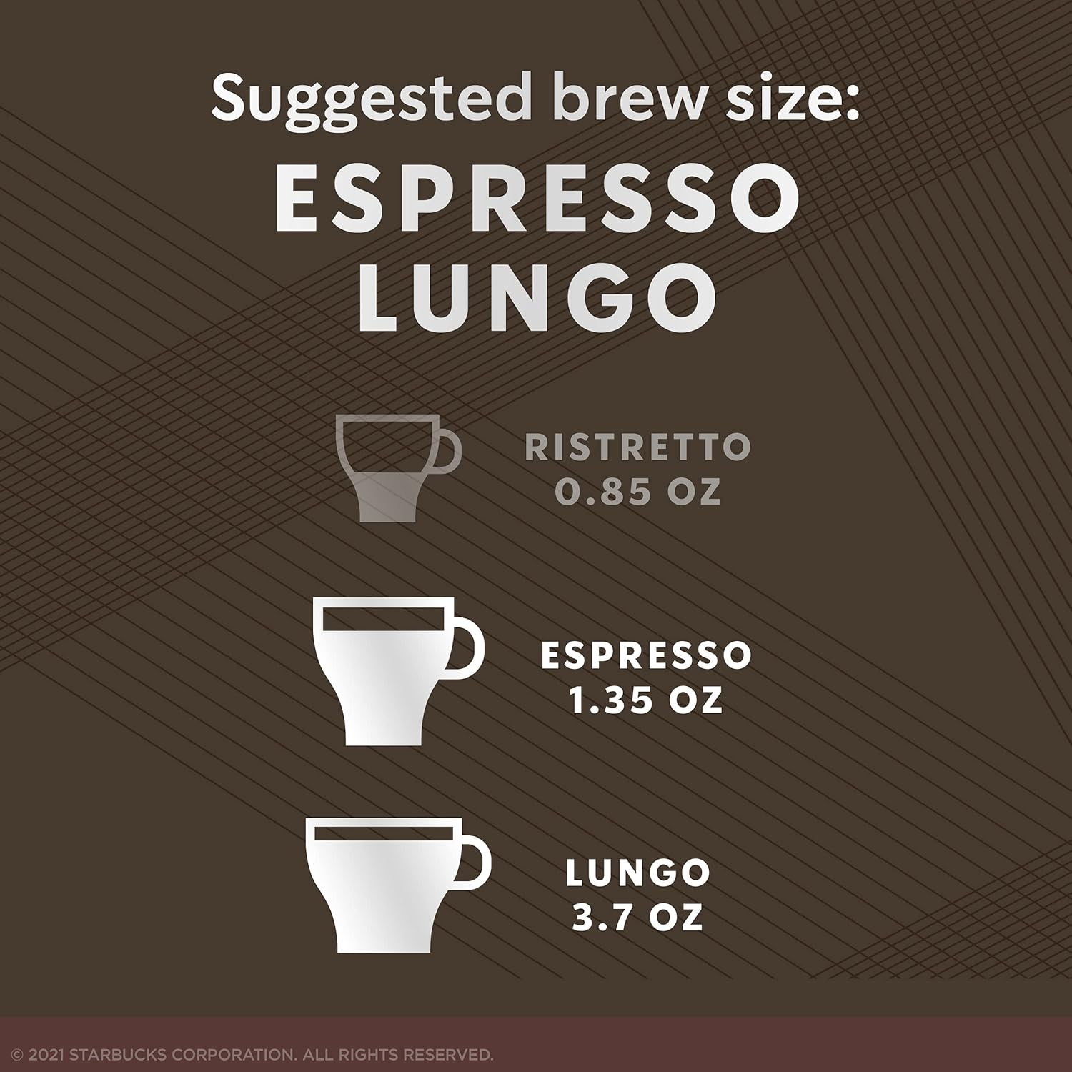 Starbucks by Nespresso Original Line Dark Roast Espresso, 50-count Espresso Pods