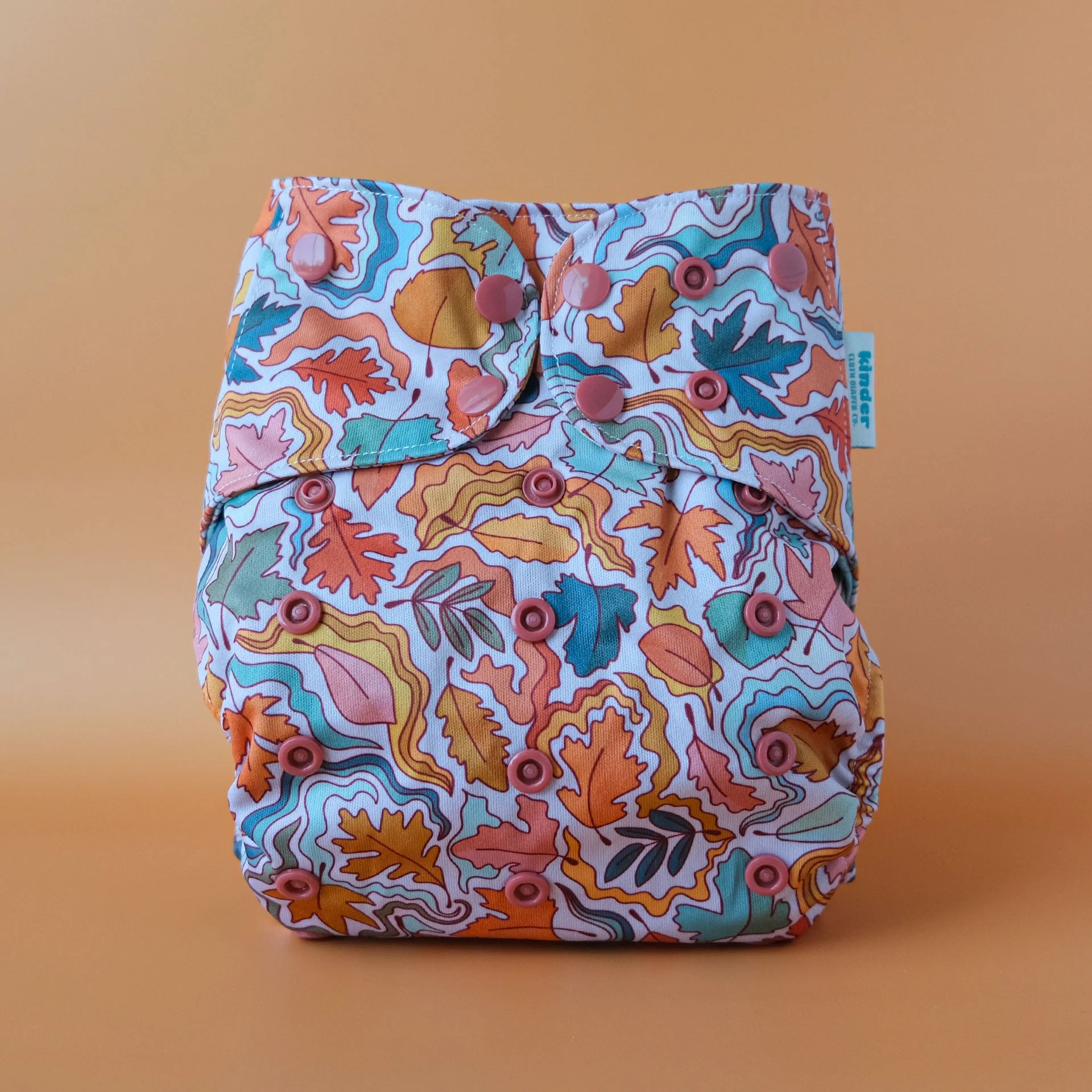Kinder Cloth Diaper Co. Patterned Pocket Cloth Diaper with Athletic Wicking Jersey