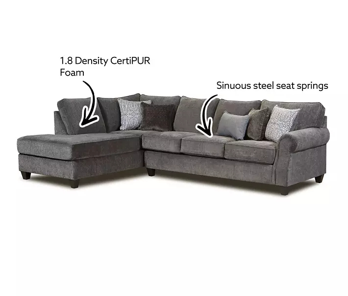 Broyhill Tripoli Slate Sectional