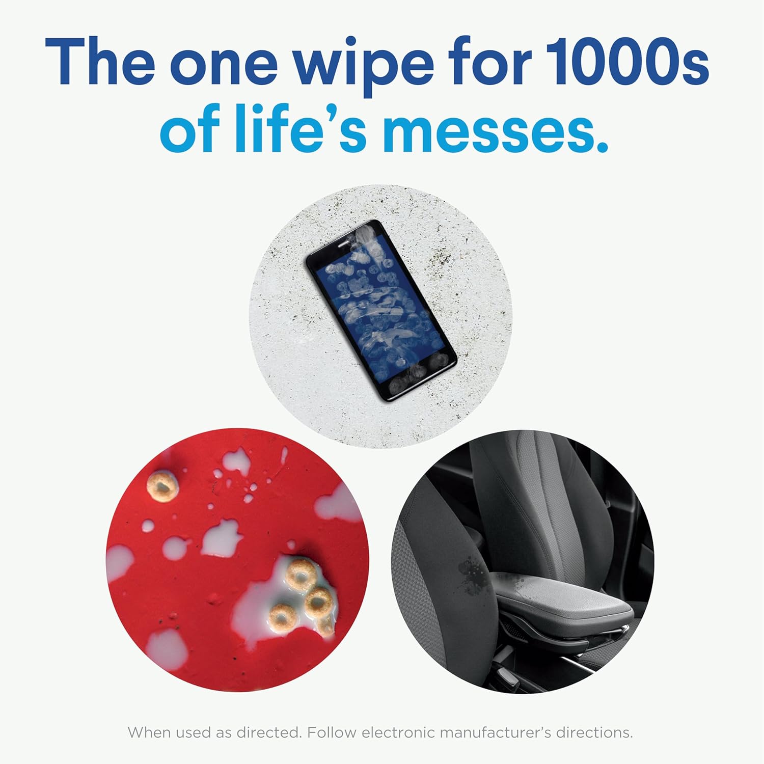 Clorox Disinfecting Wipes, Bleach Free Cleaning Wipes, Household Essentials, Fresh Scent, Moisture Seal Lid, 75 Wipes, Pack of 3 (New Packaging)