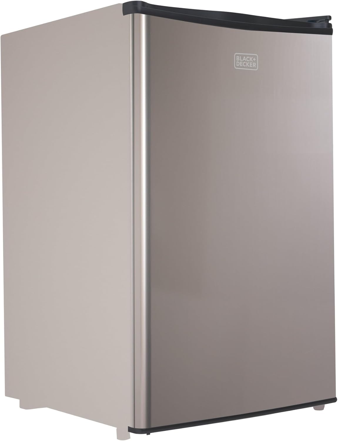 BLACK+DECKER BCRK17B Compact Refrigerator Energy Star Single Door Mini Fridge with Freezer, 1.7 Cubic Feet, Black