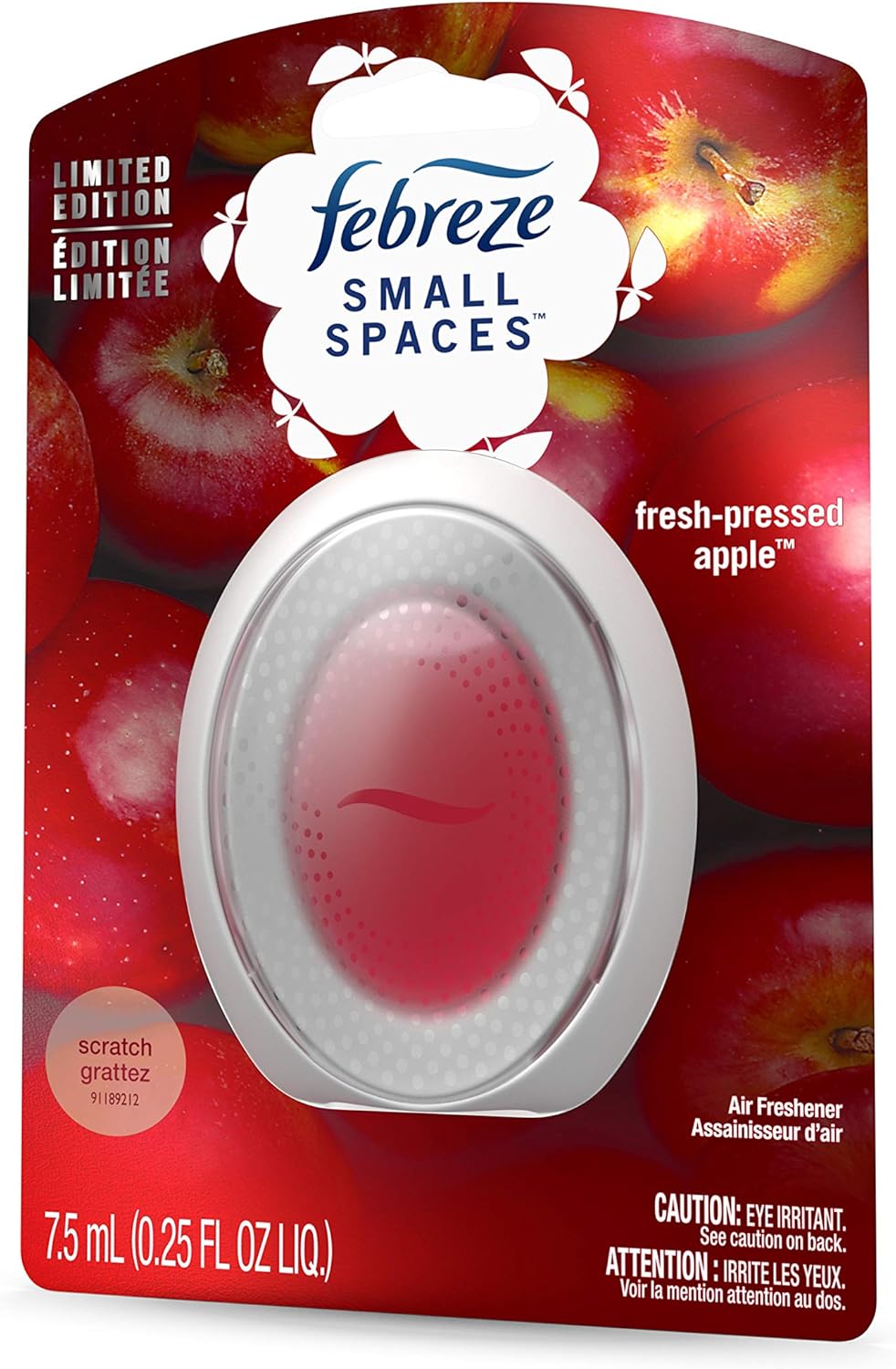 Febreze Small Spaces Air Freshener Linen & Sky, .25 fl. oz., Pack of 4