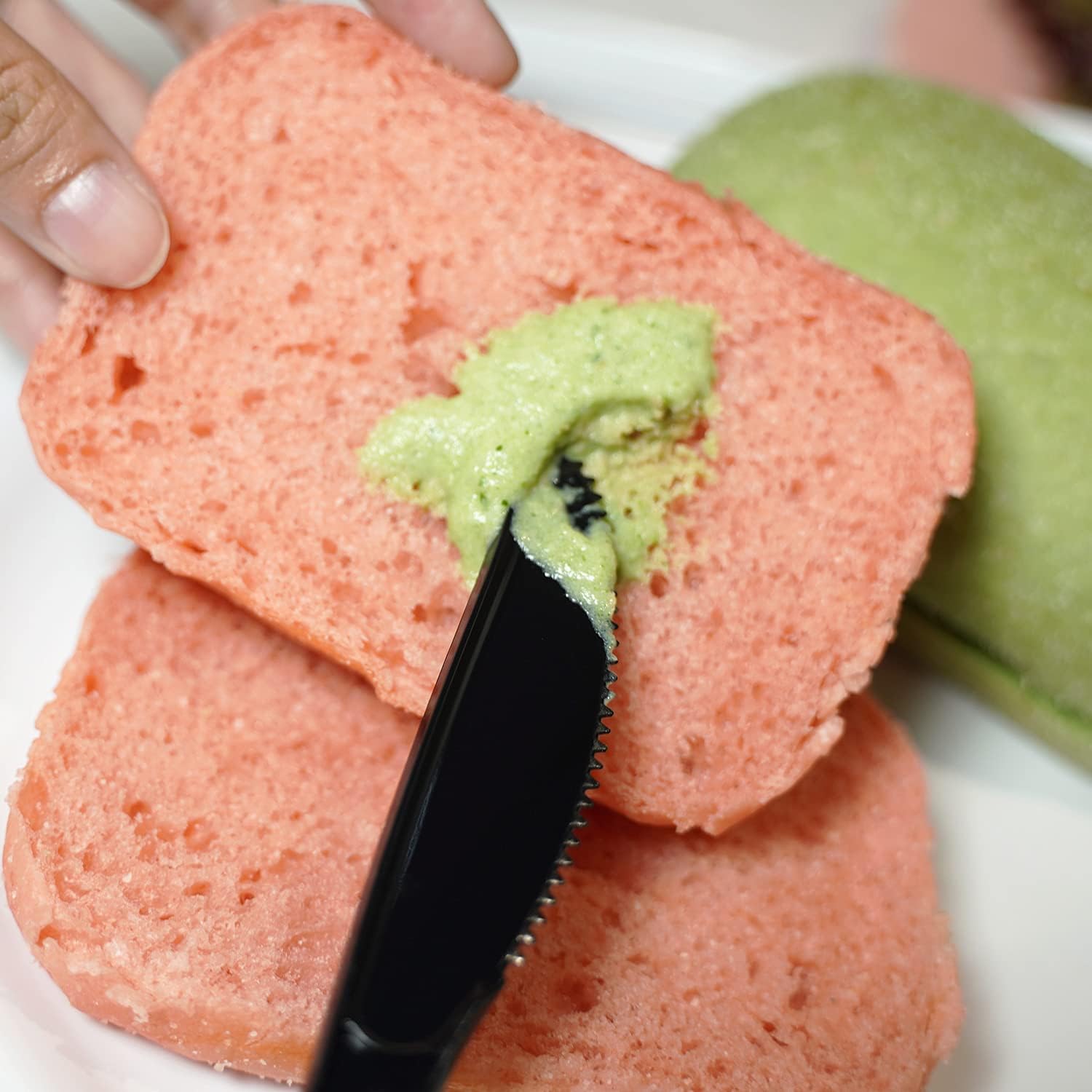 POSATE Heavy Weight Plastic Forks, Clear Disposable, 100 Count