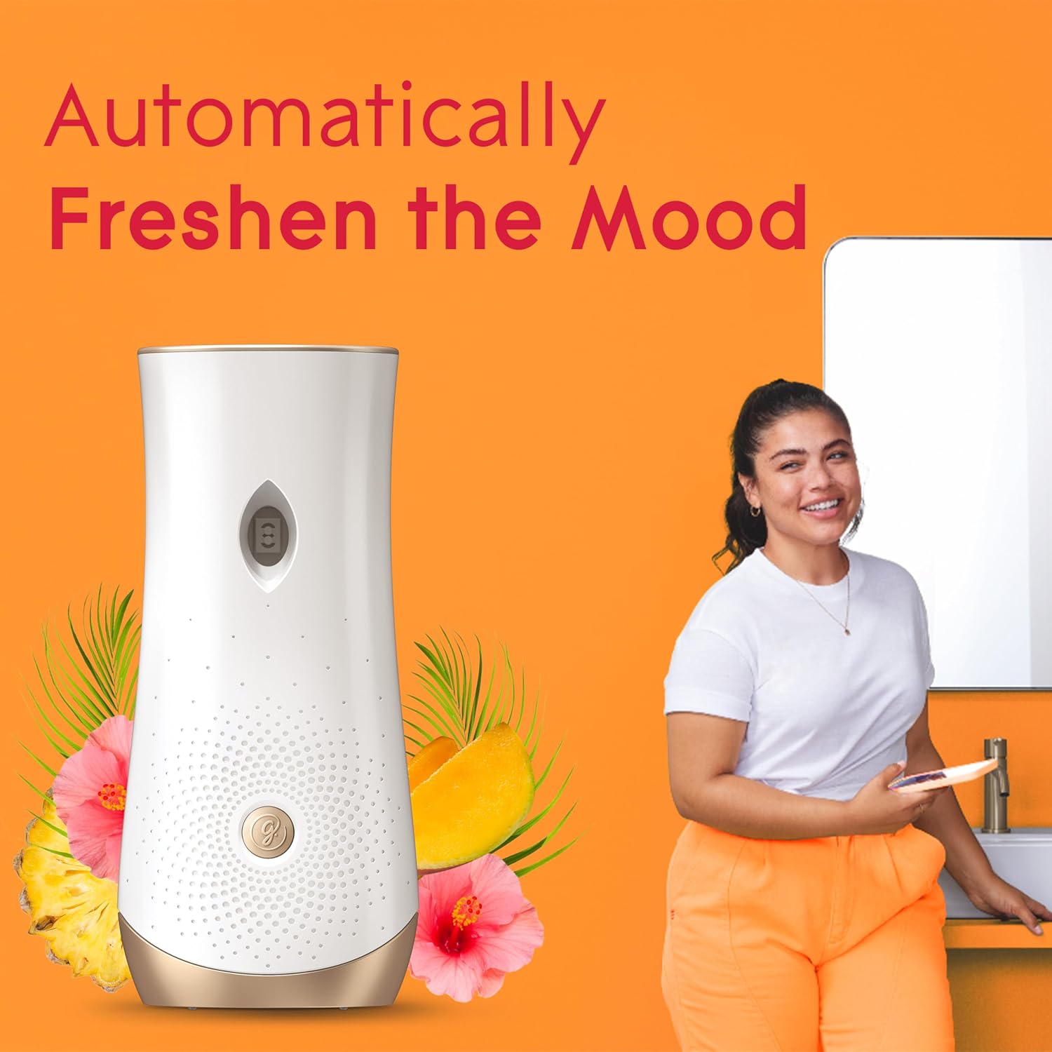 Glade Automatic Spray Air Freshener Refill, Scented Air Freshener for Home and Bathroom, Clean Linen, 6.2 Oz, 2 Count