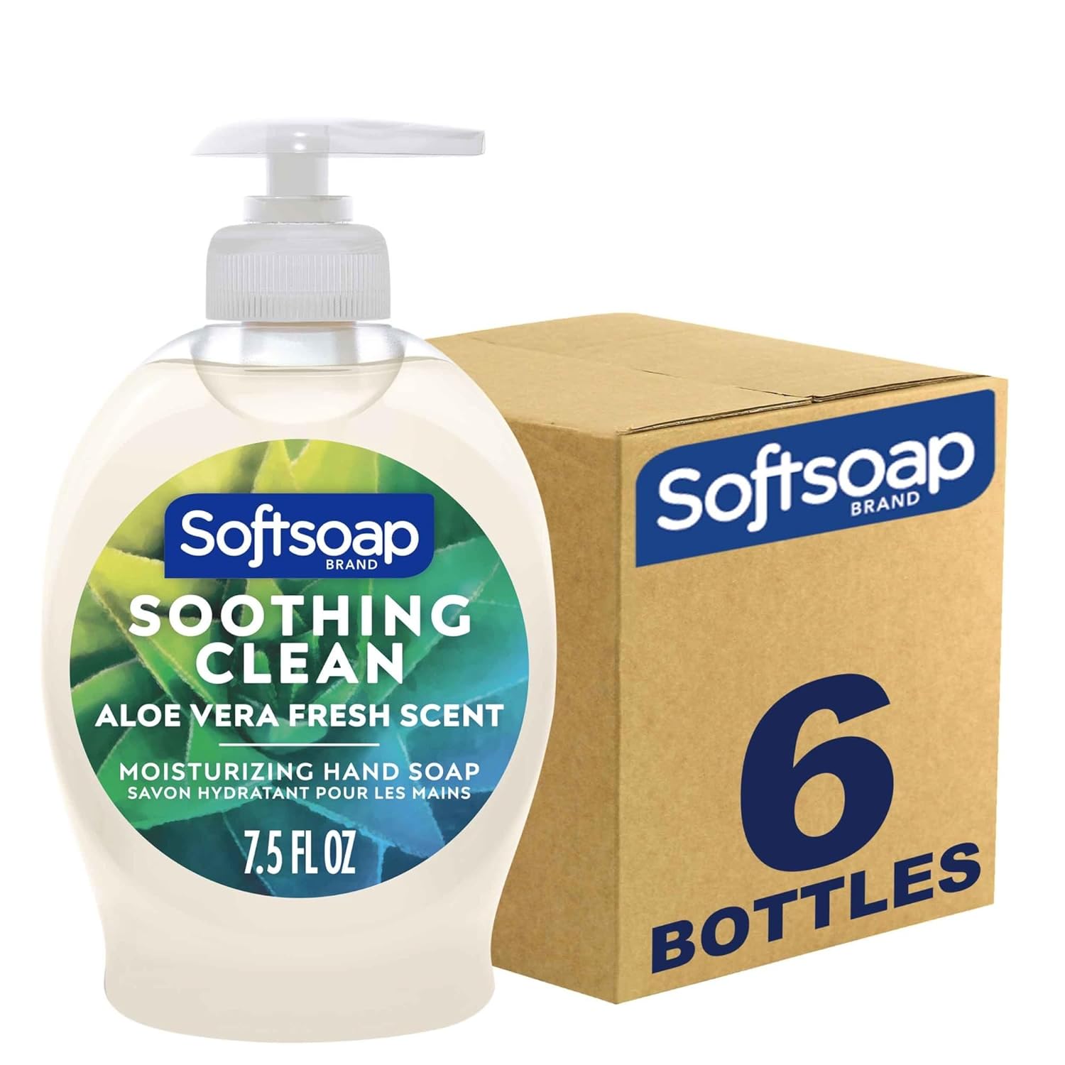 Softsoap Liquid Hand Soap, Fresh Breeze - 7.5 Fl Oz (Pack of 6)