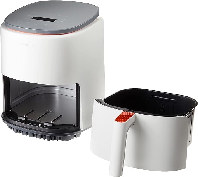 COSORI 2.1Qt Air Fryer, Small 4-in-1 Air Fryer Perfect for Simple Meals and Snack, Easy to Leftover Food to Crispy, 97% Less Oil, 30 In-App Recipes, Nonstick & Dishwasher Safe Basket
