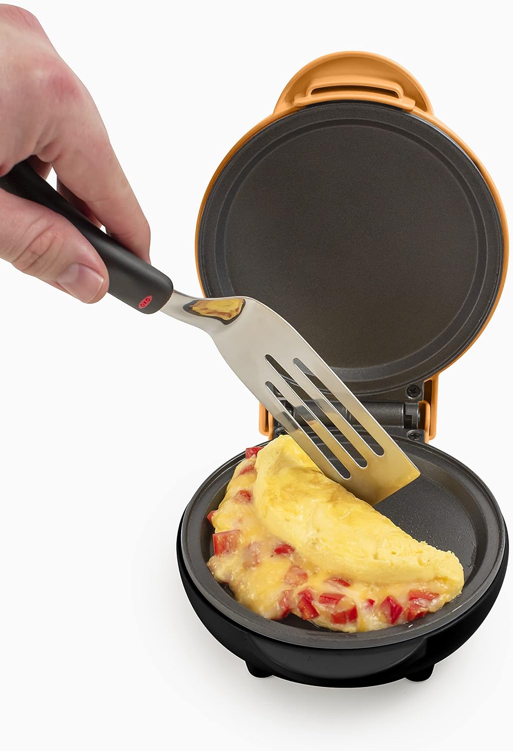 Nostalgia MyMini Personal Electric Skillet & Rapid Noodle Maker, Perfect For Healthy Keto & Low-Carb Diets, Yellow