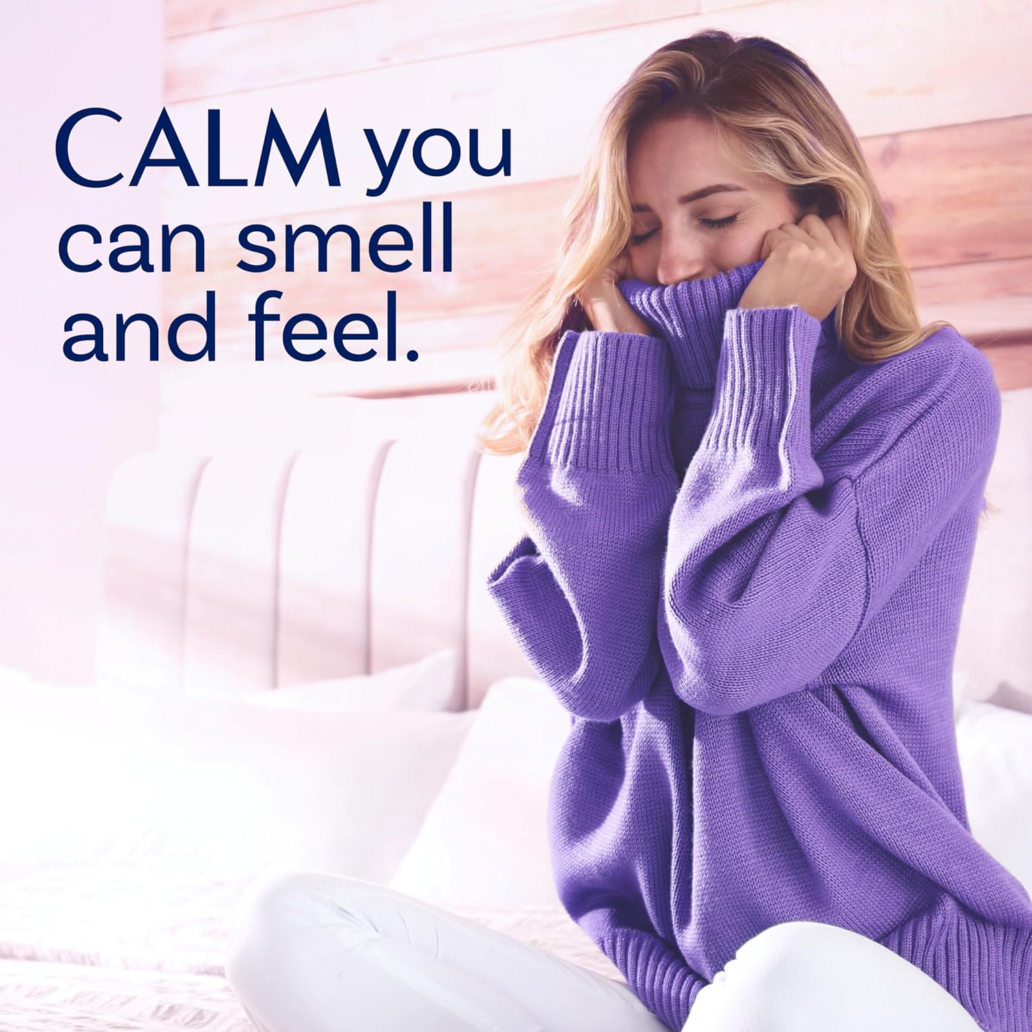 Downy Infusions Laundry Fabric Softener Liquid, CALM, Lavender and Vanilla Bean Scent, 56 fl oz (Pack of 2)