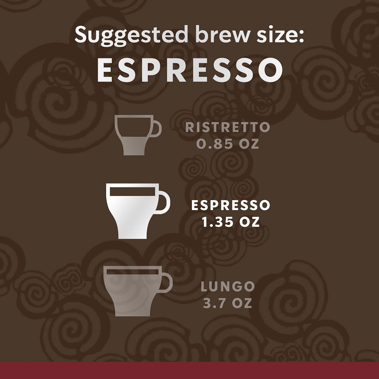 Starbucks by Nespresso Original Line Dark Roast Espresso, 50-count Espresso Pods