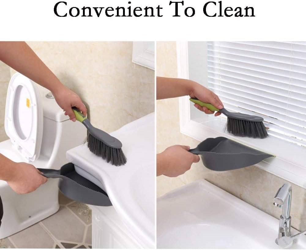 Dust pan Broom - Dust Pans with Brush,Hand Broom and Dustpan Set,Dustpan and Brush Set,Handheld Dustpan are Used to Clean Kitchens, Floors, Tables, Animal Cages.