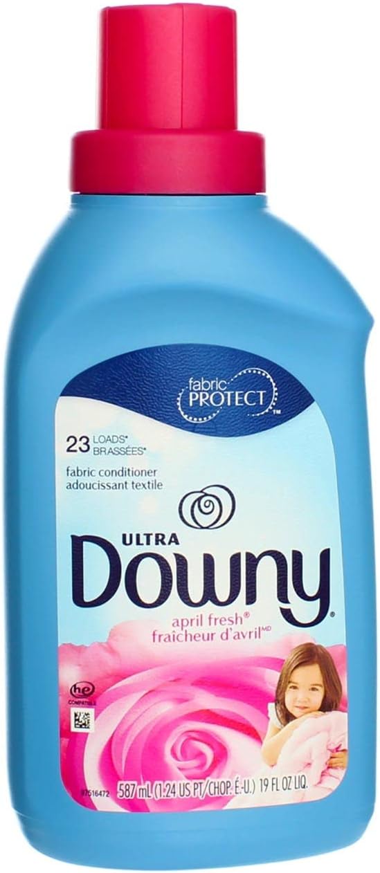 Downy Ultra Laundry Fabric Softener Liquid, April Fresh Scent, 168 Total Loads (Pack of 3)