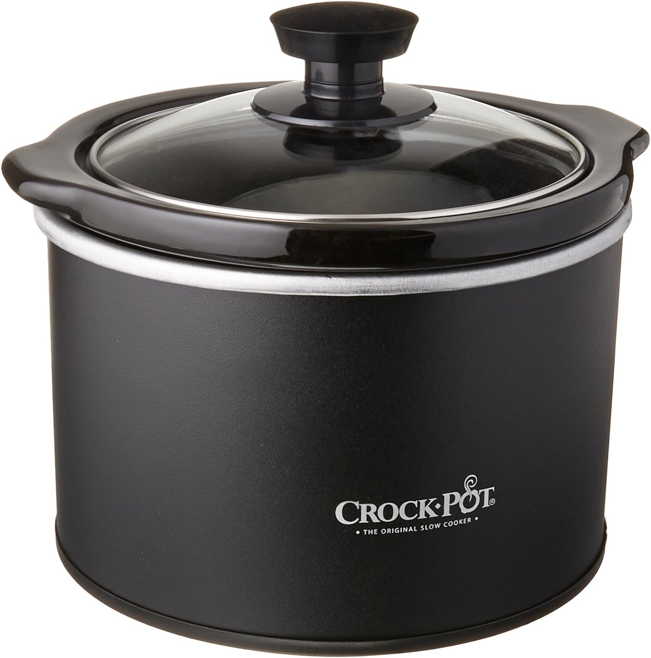 Crockpot Manual 3-Quart Slow Cooker, Silver