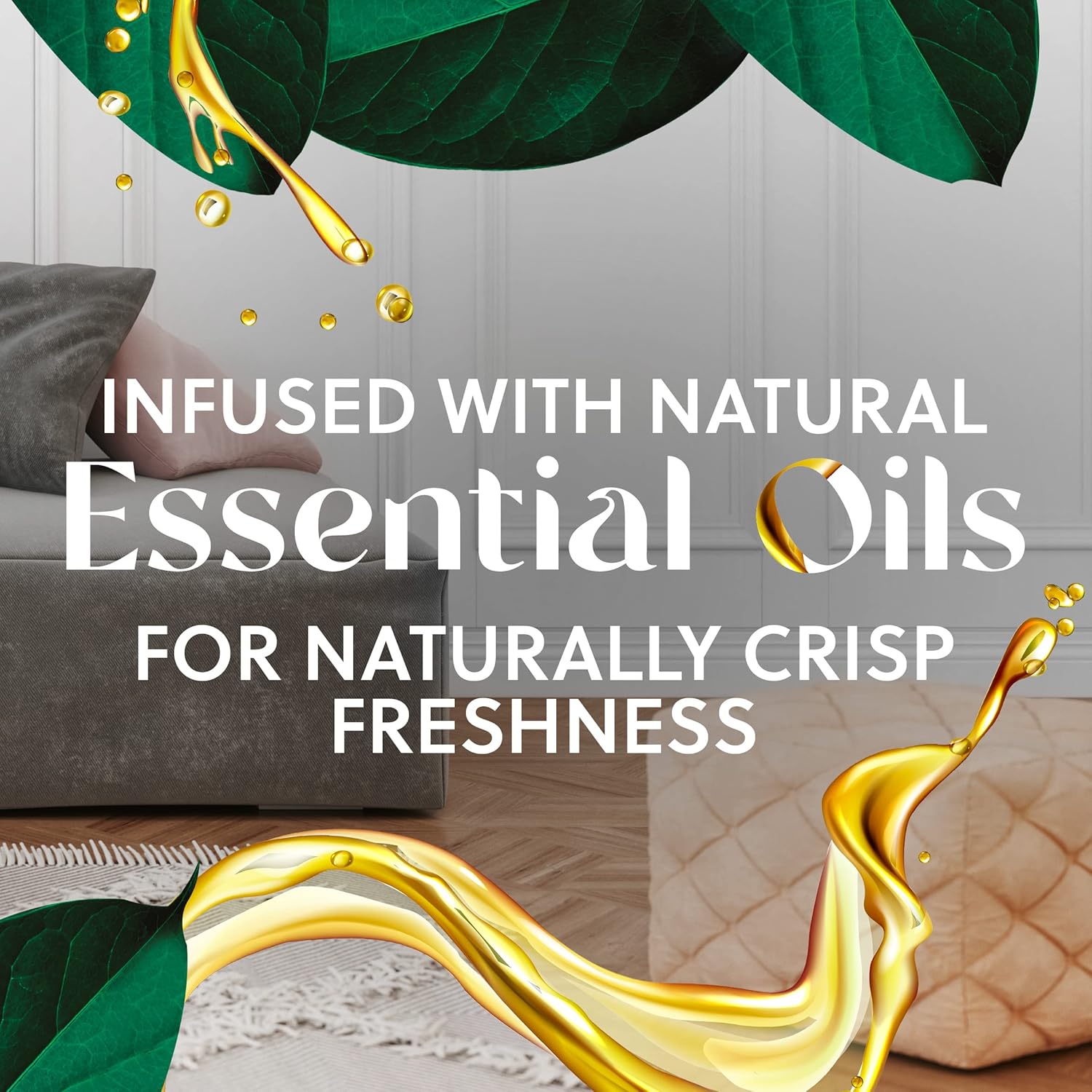 Air Wick Plug in Scented Oil Refill, 10ct, Lavender & Chamomile, Air Freshener, Essential Oils, Eco Friendly