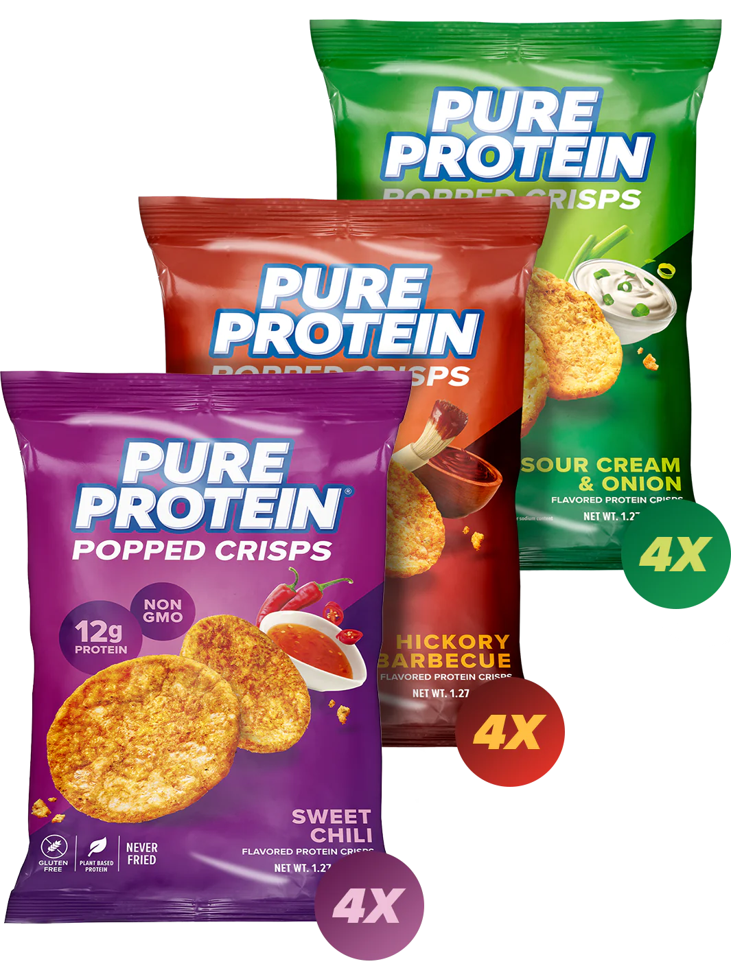 Popped Crisps Variety Pack