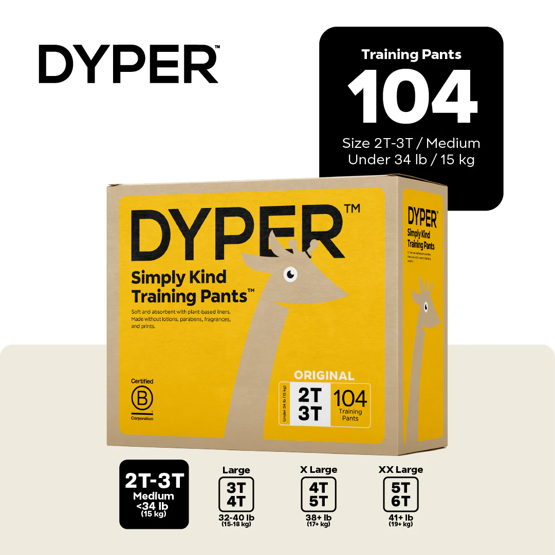 DYPER Training Pants Monthly Box