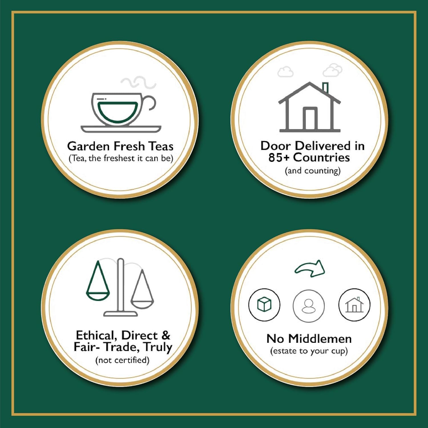 VAHDAM, Organic Turmeric Ginger Herbal Tea Bags (100 Pyramid Tea Bags) Caffeine Free, Non GMO, Gluten Free | 100% Pure Herbal Blend - Savory & Spicy | Plant-Based Tea Bags | Resealable Ziplock Pouch