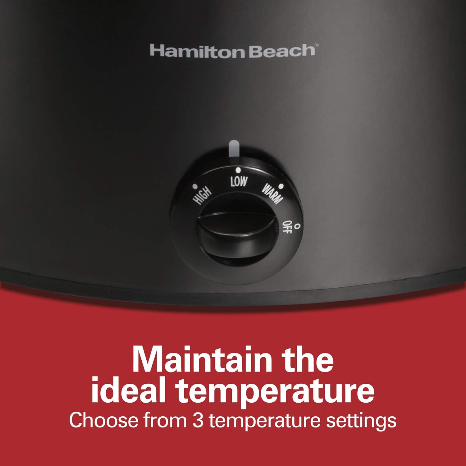 Hamilton Beach Slow Cooker, Extra Large 10 Quart, Stay or Go Portable With Lid Lock, Dishwasher Safe Crock, Black (33195)