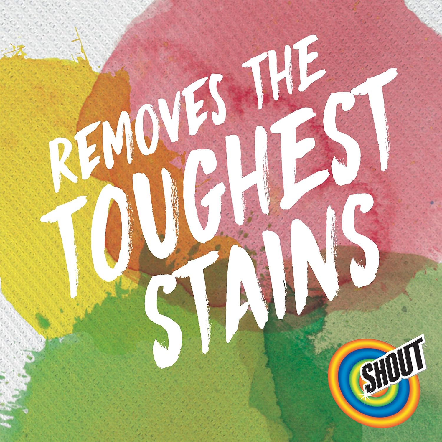 Shout Advanced Stain Remover Brush, Ultra Concentrated Gel with Built-In Scrubber Brush for Deep Set-In Stains, 8.7Oz