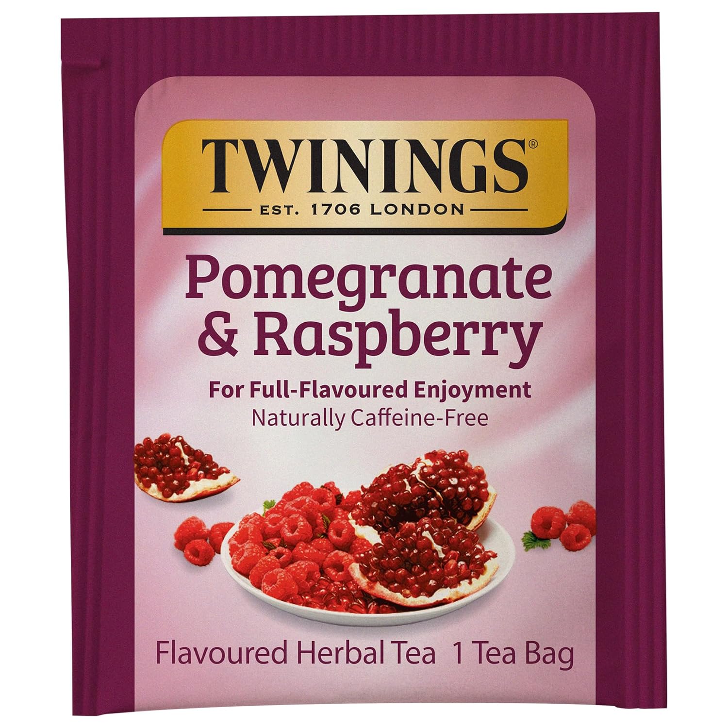 Twinings English Breakfast Black Tea Individually Wrapped Bags, 100 Count (Pack of 1), Smooth, Flavourful, and Robust, Caffeinated, Enjoy Hot or Iced | Packaging May Vary