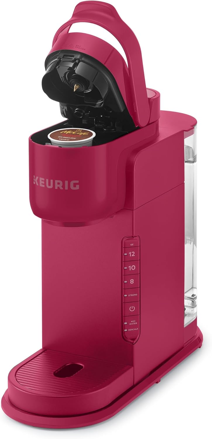 Keurig K-Express Single Serve K-Cup Pod Coffee Maker, 3 Brew Sizes, Strong Button Feature, 42oz Removable Reservoir, Black