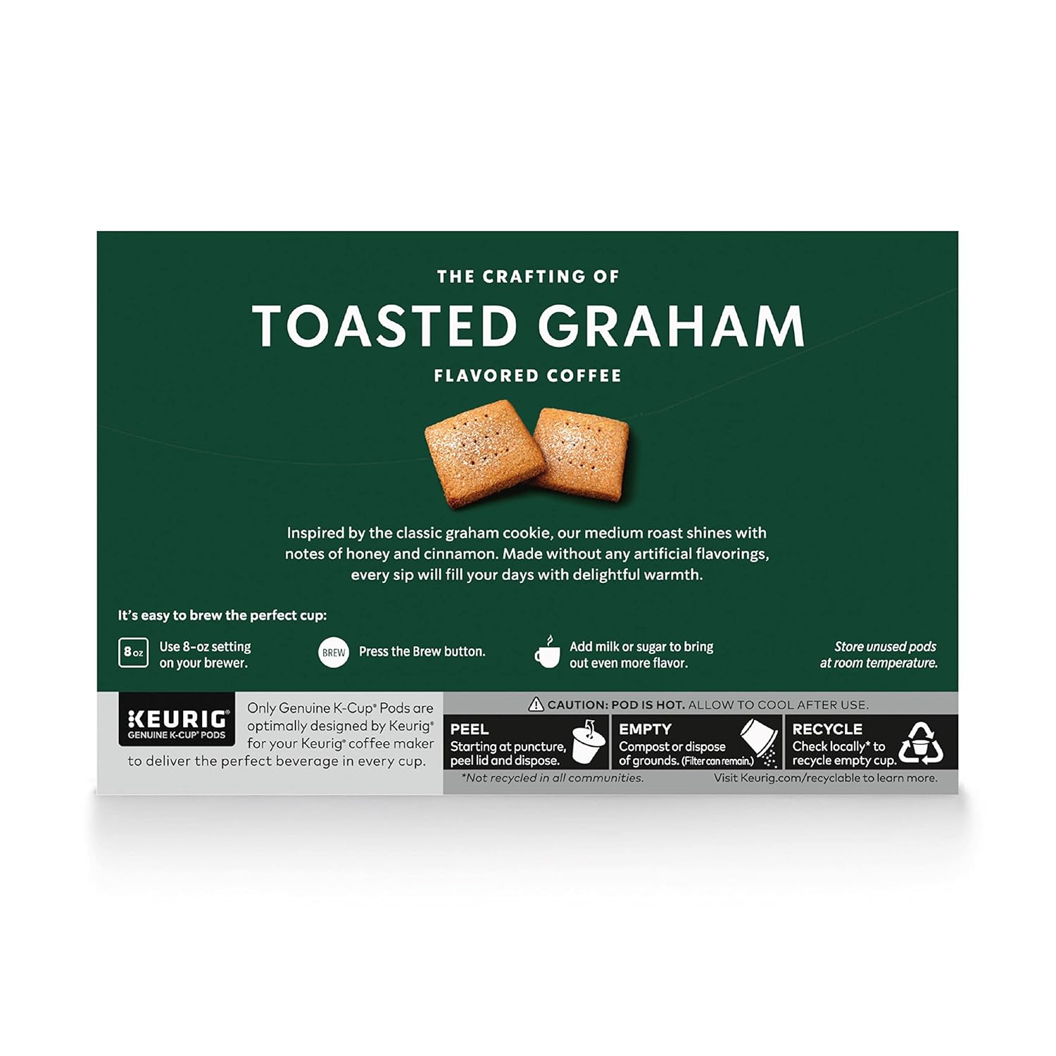 Starbucks K-Cup Coffee Pods, Medium Roast Coffee, Pike Place Roast for Keurig Brewers, 100% Arabica, 4 boxes (96 pods total)