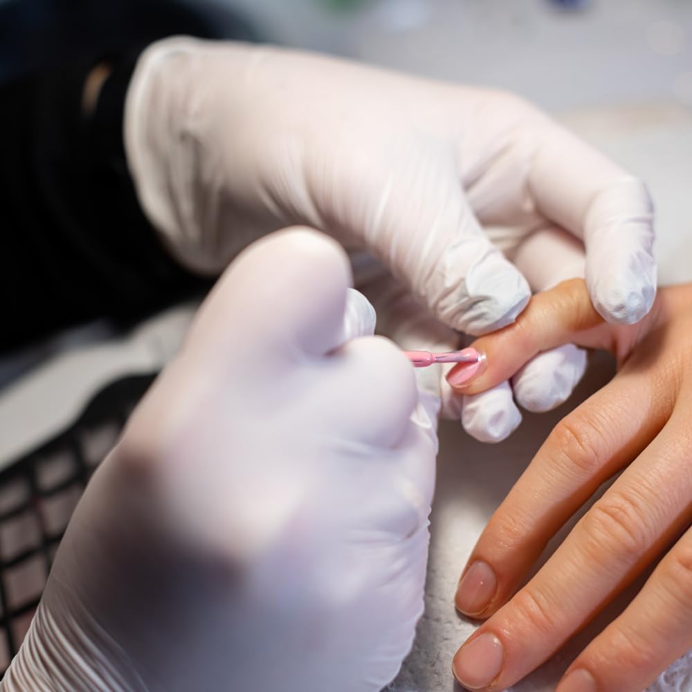 ForPro Professional Collection Disposable Nitrile Gloves, Chemical Resistant, Powder-Free, Latex-Free, Non-Sterile, Food Safe, 4 Mil, Black, Large, 100-Count