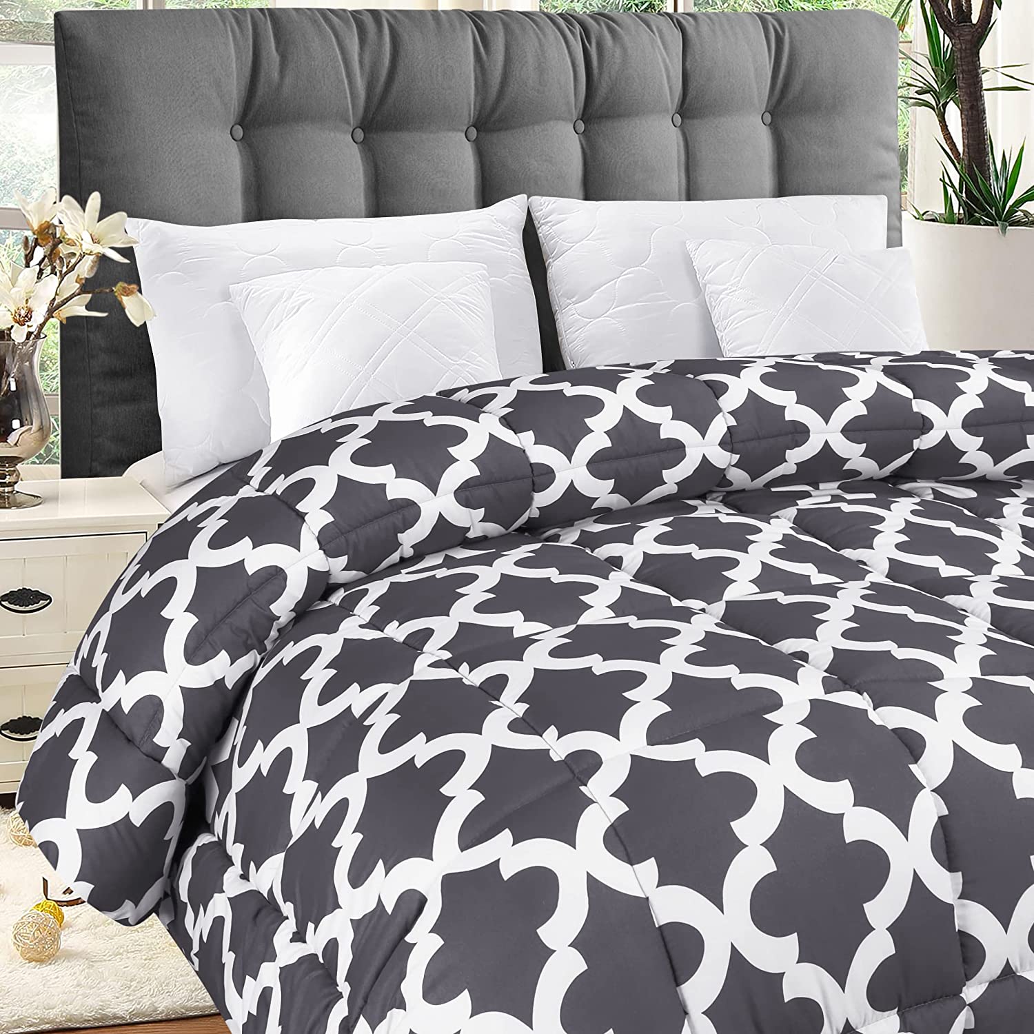 Couette 220x240 cm, Couette Chaud 370 GSM