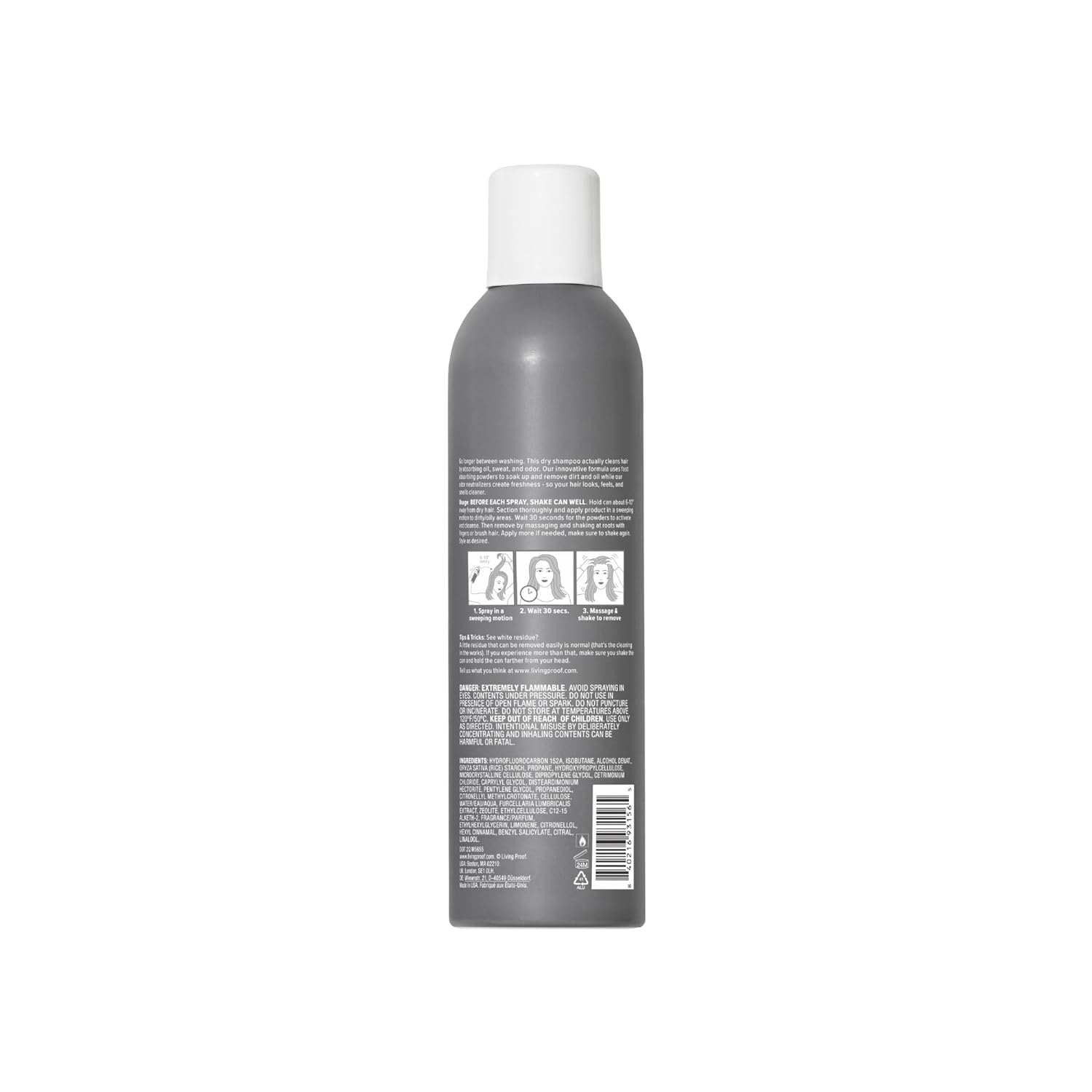 Living proof Dry Shampoo Perfect hair Day for Women and Men oz