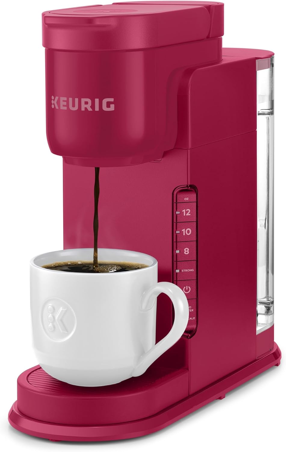Keurig K-Express Single Serve K-Cup Pod Coffee Maker, 3 Brew Sizes, Strong Button Feature, 42oz Removable Reservoir, Black