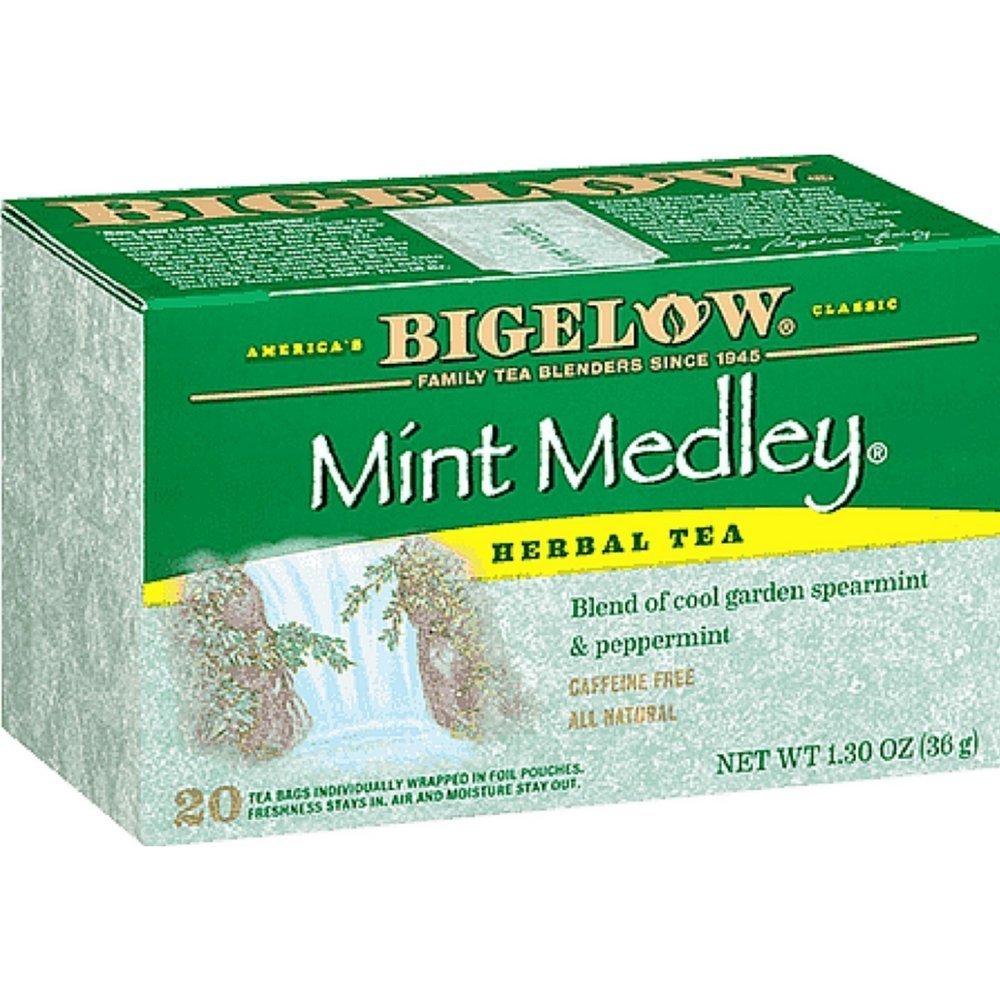 Bigelow Tea Lemon Ginger plus Probiotics Herbal Tea, Caffeine Free Tea with Lemon and Ginger, 18 Count Box (Pack of 6), 108 Total Tea Bags