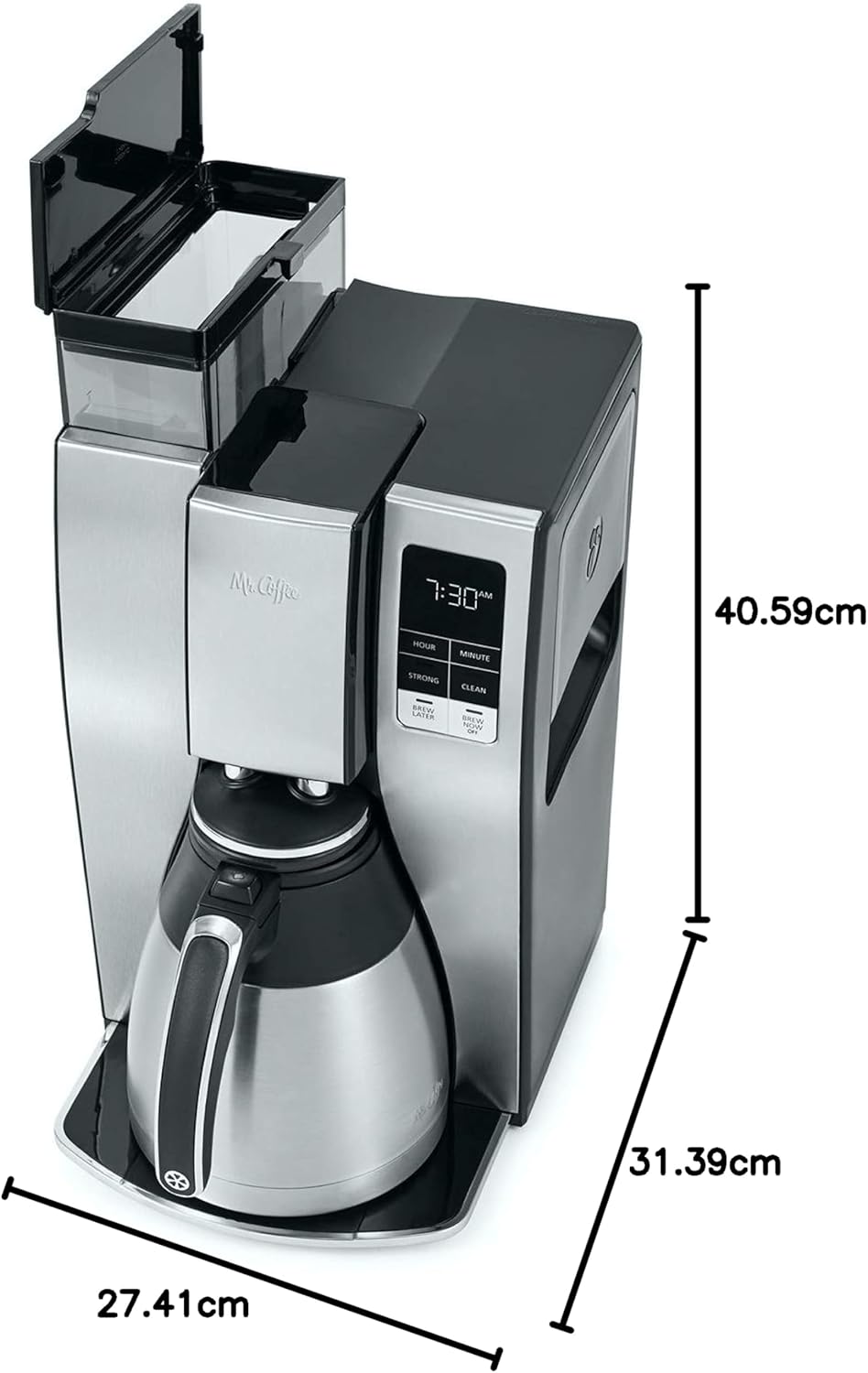 Mr. Coffee Stainless Steel 10 Cup Programmable Coffee Maker