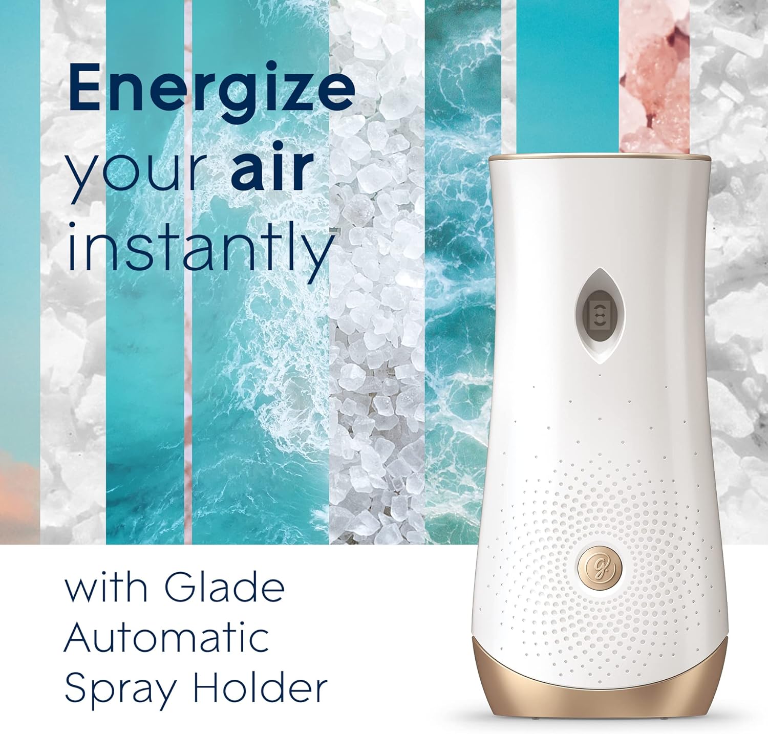 Glade Automatic Spray Air Freshener Refill, Scented Air Freshener for Home and Bathroom, Clean Linen, 6.2 Oz, 2 Count