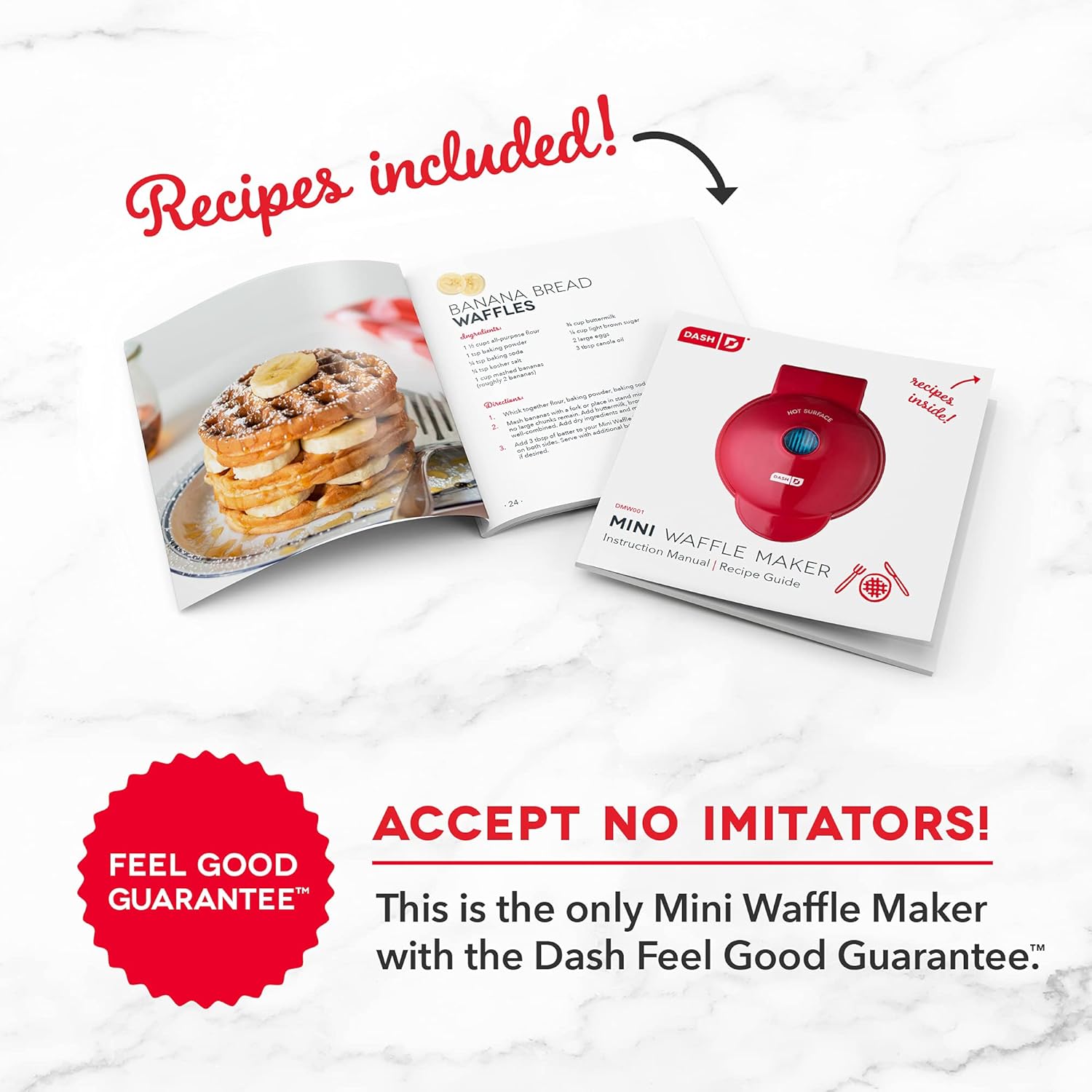 DASH Mini Waffle Maker - 4” Waffle Mold, Nonstick Waffle Iron with Quick Heat-Up, PTFE Nonstick Surface - Perfect Mini Waffle Maker for Kids and Families, Just Add Batter (Aqua)