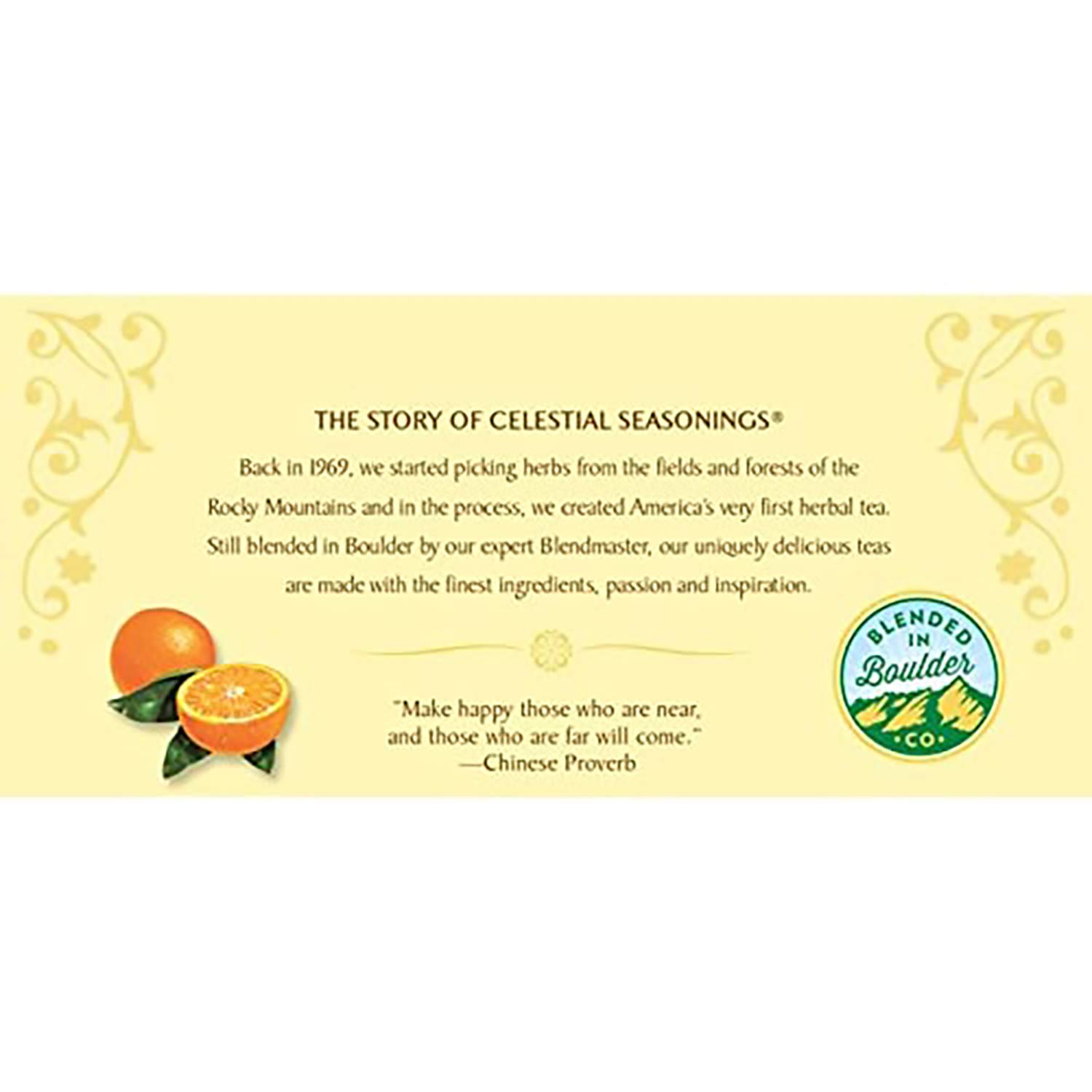 Celestial Seasonings Bengal Spice Herbal Tea, Caffeine Free, 20 Tea Bags Box, (Pack of 6)