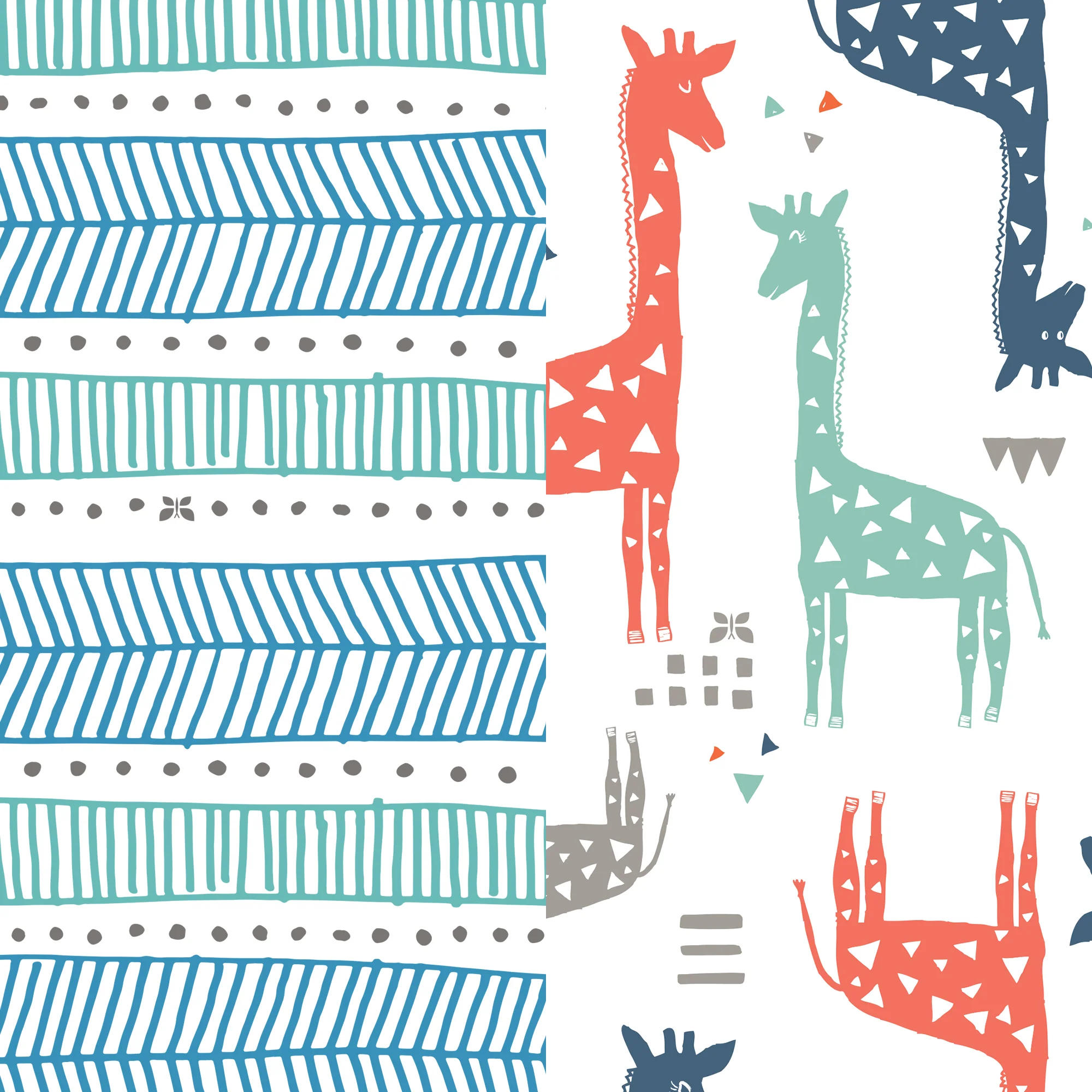 The Honest Company Club Box Size 1 80Ct Giraffes Dots & Dashes