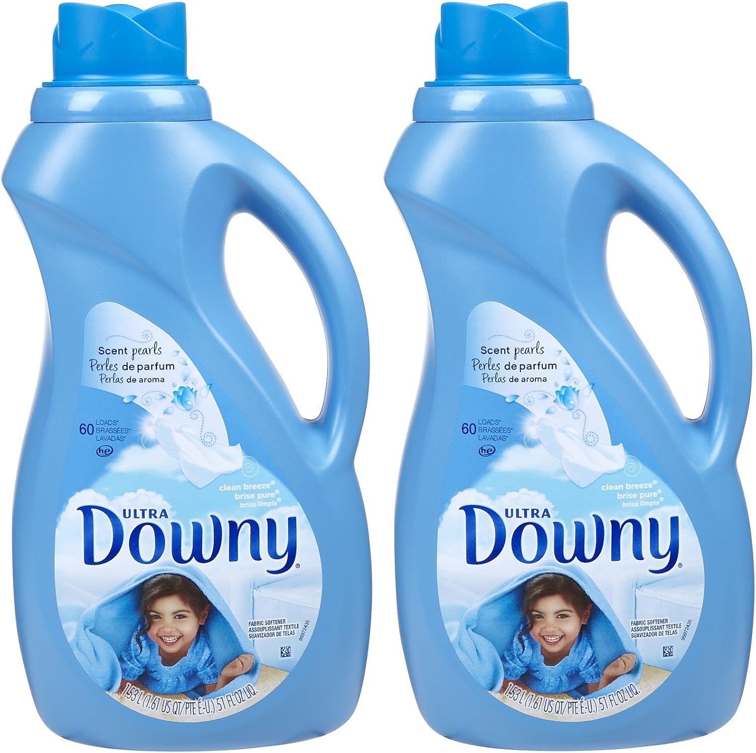Downy April Fresh Liquid Fabric Conditioner (Fabric Softener), 10 FL OZ